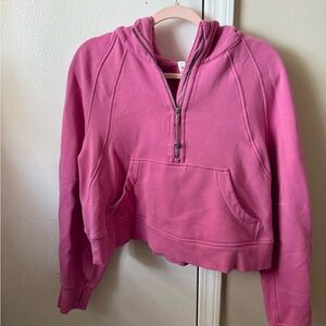 lululemon cropped quarter zip